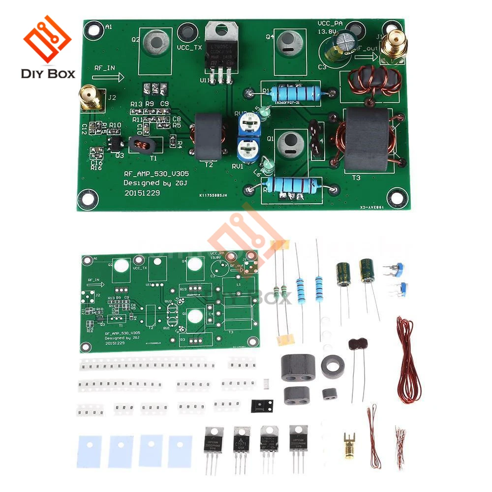Placa Amplificadora Linear 45w Ssb Kit Faça Você Mesmo cw fm hf Rádio Transceptor Receptor de Ondas Curtas Módulo de Placa de Som - Image 5