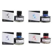 Стеклянная бутылочная гладкая авторучка для письма, не углеродистая чернильная заправка, канцелярские принадлежности, подарок