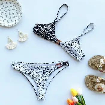 

Two-Piece 2020 Bikini Women Swimwear Bikini Sexy Push-up Bra Biquini Bandage Swim Suit Swimsuit Beachwear Female Swimwear