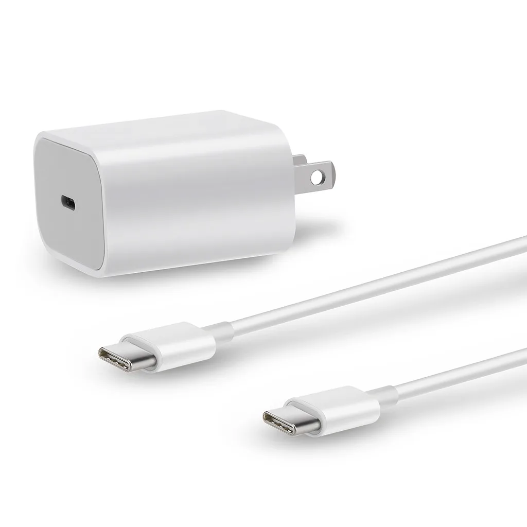 18 Вт Зарядное устройство USB-C адаптер питания с кабелем типа C быстрое зарядное устройство для iPhone 11 Pro зарядное устройство для телефона Быстрая зарядка для iPhone XS XR