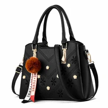 Женские сумочки с украшением в виде помпонов, вечерние сумочки, женские сумки через плечо, женские сумки с цветами