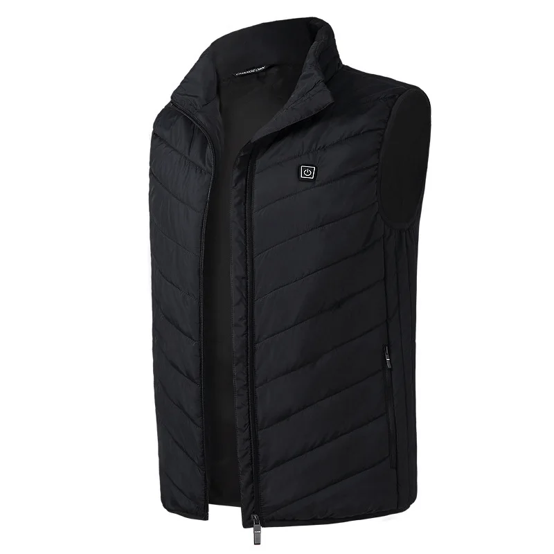 

Couples USB Rechargeable Smart Self-heating Vest Warm Clothes MEN'S AND WOMEN'S Vest Heating Cotton Vest Korean-style Slim Fit