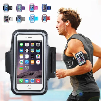 

Men Women Running Phone Bags Waterproof Touch Screen Armbands Sports and Fitness Running Accessories for 4.5-6 inch Smartphone