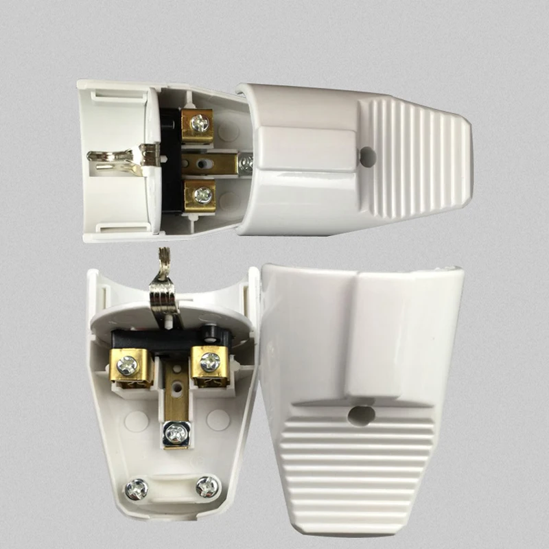 1Pcs 250v 16A  þ ѱ Ͼ EU Schuko ÷  ڵ  ̺ ,    Ŭ Ŀ