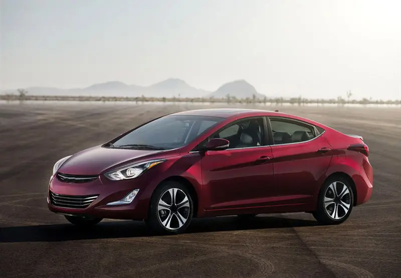 2 шт. белый светильник желтый для Hyundai Elantra 2014 2015 дневные ходовые огни s