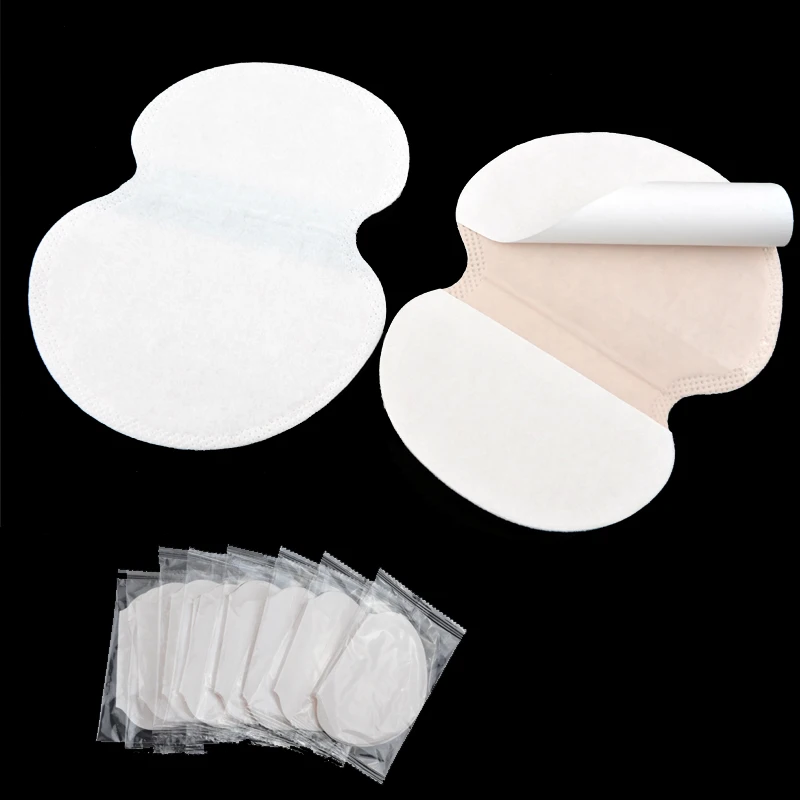 100Pcs (50pairs) Disposable Underarm pad Armpit Sweat Pads Guard Sheet