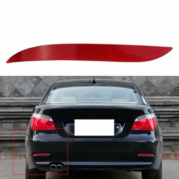 

1X Left Side Red Lens Rear Bumper Reflector Warn Light for BMW 5 Series E60 E61 520i 520li 523li 525li 530li 08-10 2008-2010