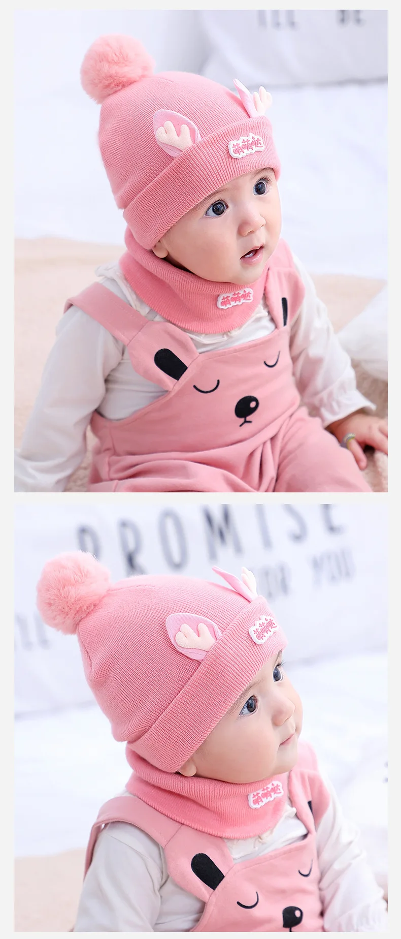 New Born Baby Hat Cap Newborn Photography Props Christmas Knitted Kids Baby Winter Boy Girl Hat Baby Boy Newborn Hats Bonnet
