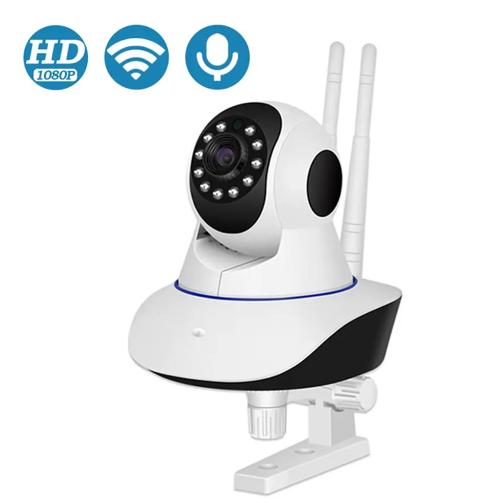 IP камера BESDER Full HD 1080P Wi Fi двусторонняя аудиосвязь сигнализация движения