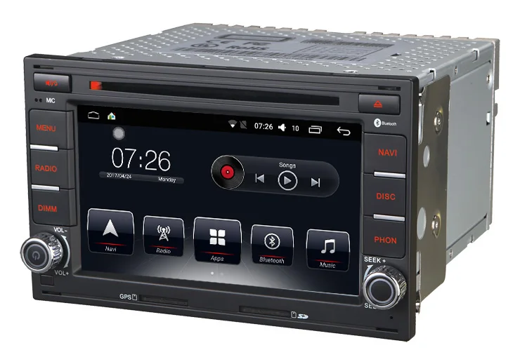 NaweiGe 6,5 дюймов T30 Android Восьмиядерный 8,1 2+ 32 ГБ Автомобильный dvd для Sharan 2004-2007 Авторадио gps навигация автомобильный мультимедийный для