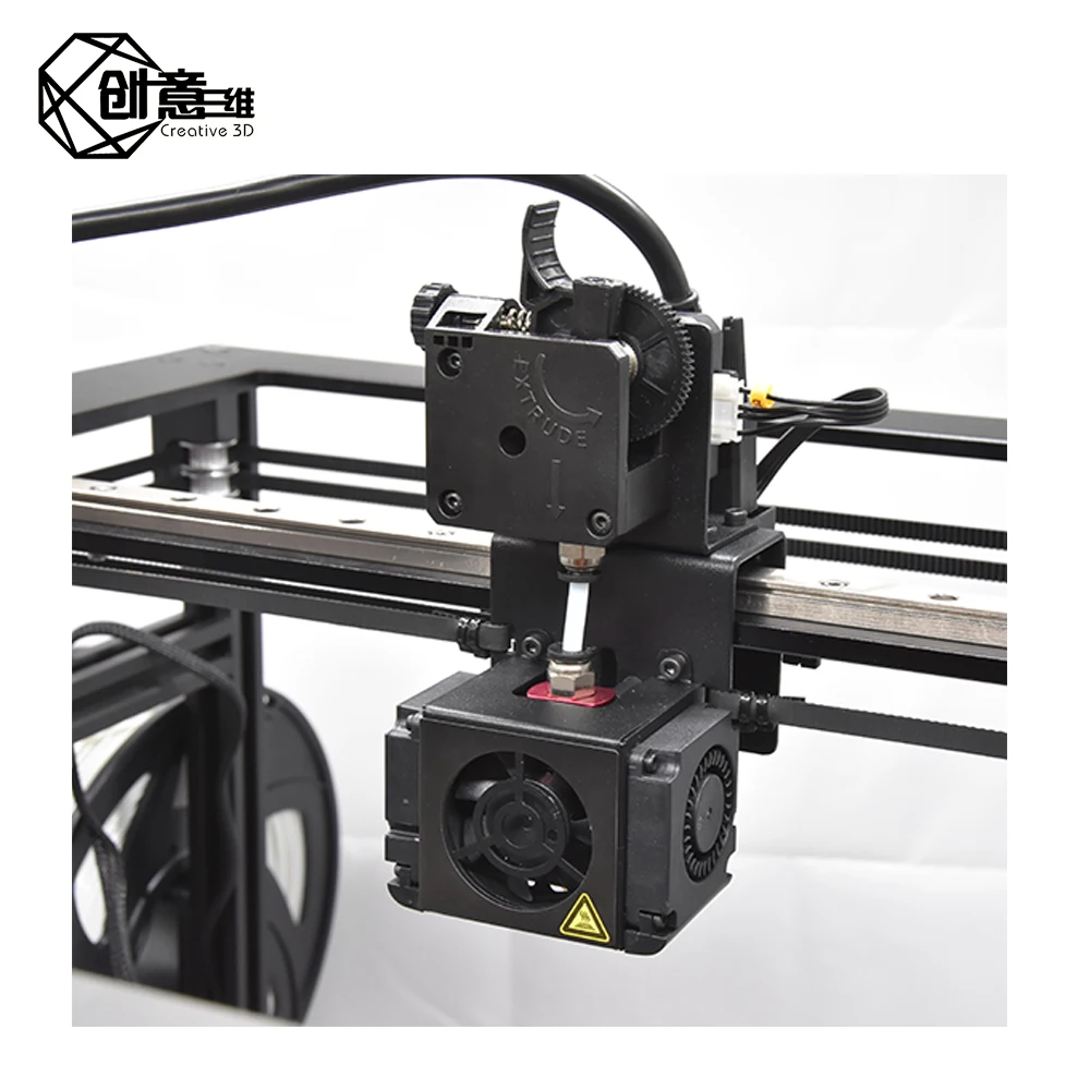 Creative3D CoreXY структура дистанционного эльфа 3D принтер, высокоточный алюминиевый профиль рамки большой площади Комплект двойной оси Z