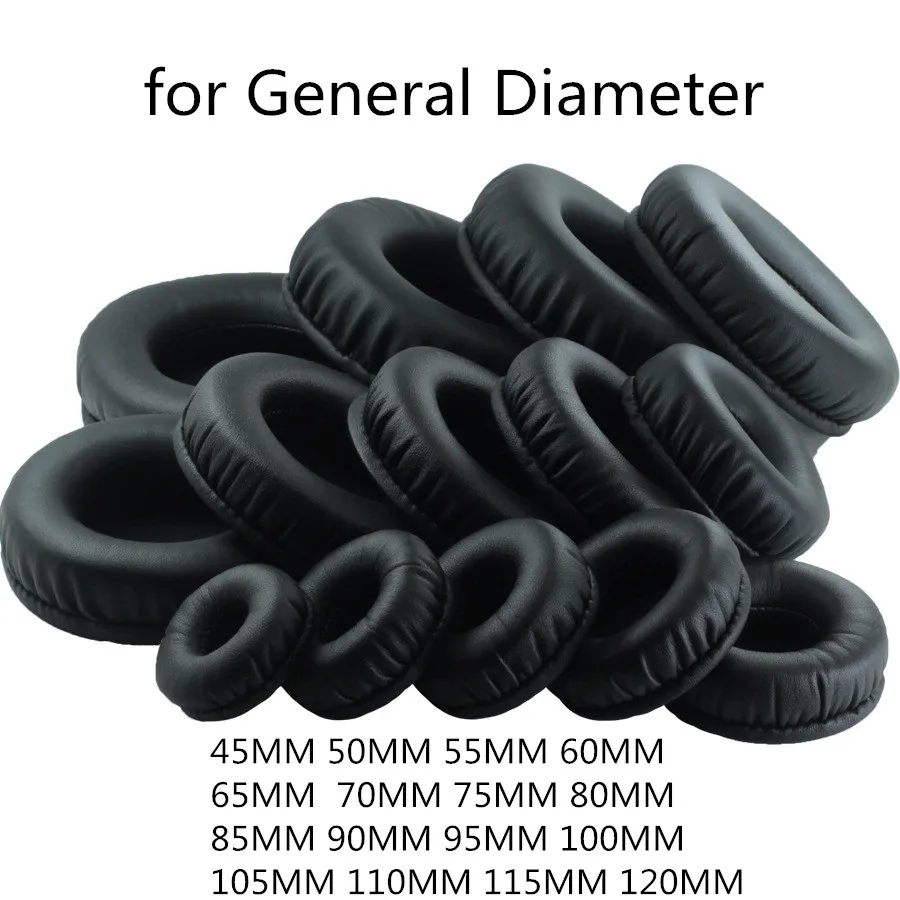 

Replacement Soft Ear Pads Soft Memory Foam Ear Pads Cushion for General Diameter 45MM TO 110MM 90MM for Sennheiser Headphones