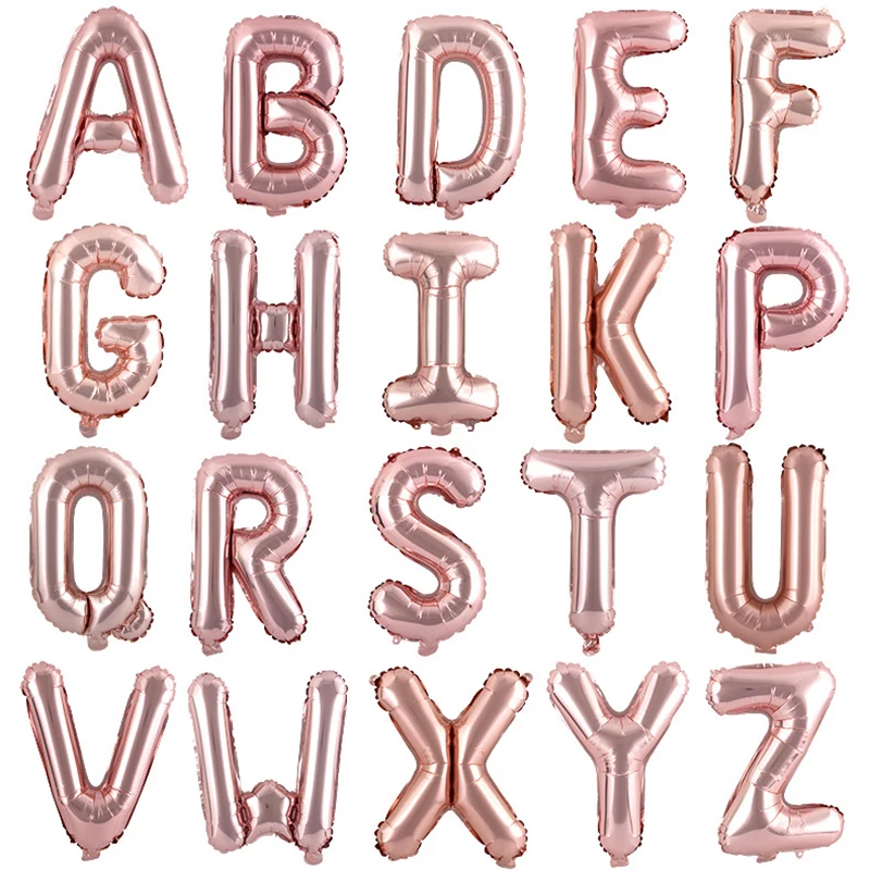 16-inch-custom-name-A-Z-Optional-Letter-Balloon-Rose-Gold-Silve-Gold-Aluminum-Foil-Birthday(2)