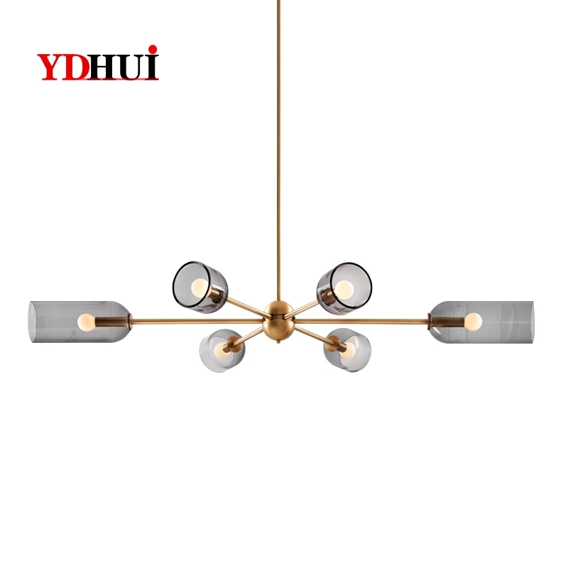 Nordic Modern Creative Glass Art Living Room Lighting Simple Fashion