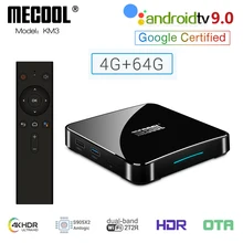 KM3 A tv Amlogic S905X2 Android 9,0 tv Box 4 Гб DDR4 64 Гб 128 ГБ rom 2,4G 5G WiFi Bluetooth 4K HD Android tv 9,0 Smart медиаплеер