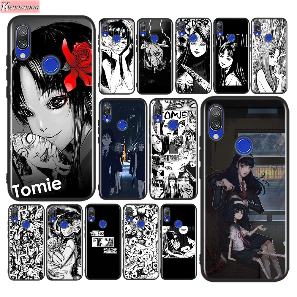 

Silicone Cover Horror Comic Tomie For Xiaomi Redmi 9A 9C Note 9 9S Pro Max 8T 8 7 6 5 Pro 5A 4X 4 Prime Phone Case