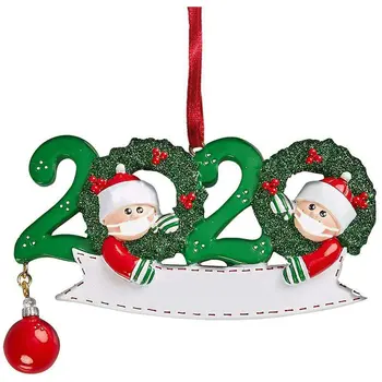 

Christmas Decorations Resin Santa Claus Pendant Christmas Tree Pendant Family Christmas Tree Hanging Pendant