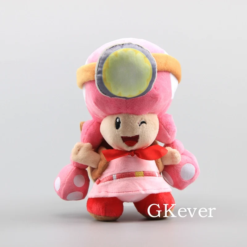 Марио капитан жаба или капитан Toadette Плюшевые куклы игрушки Марио серии 20-21 см детский подарок на день рождения - Цвет: 21cm Toadette