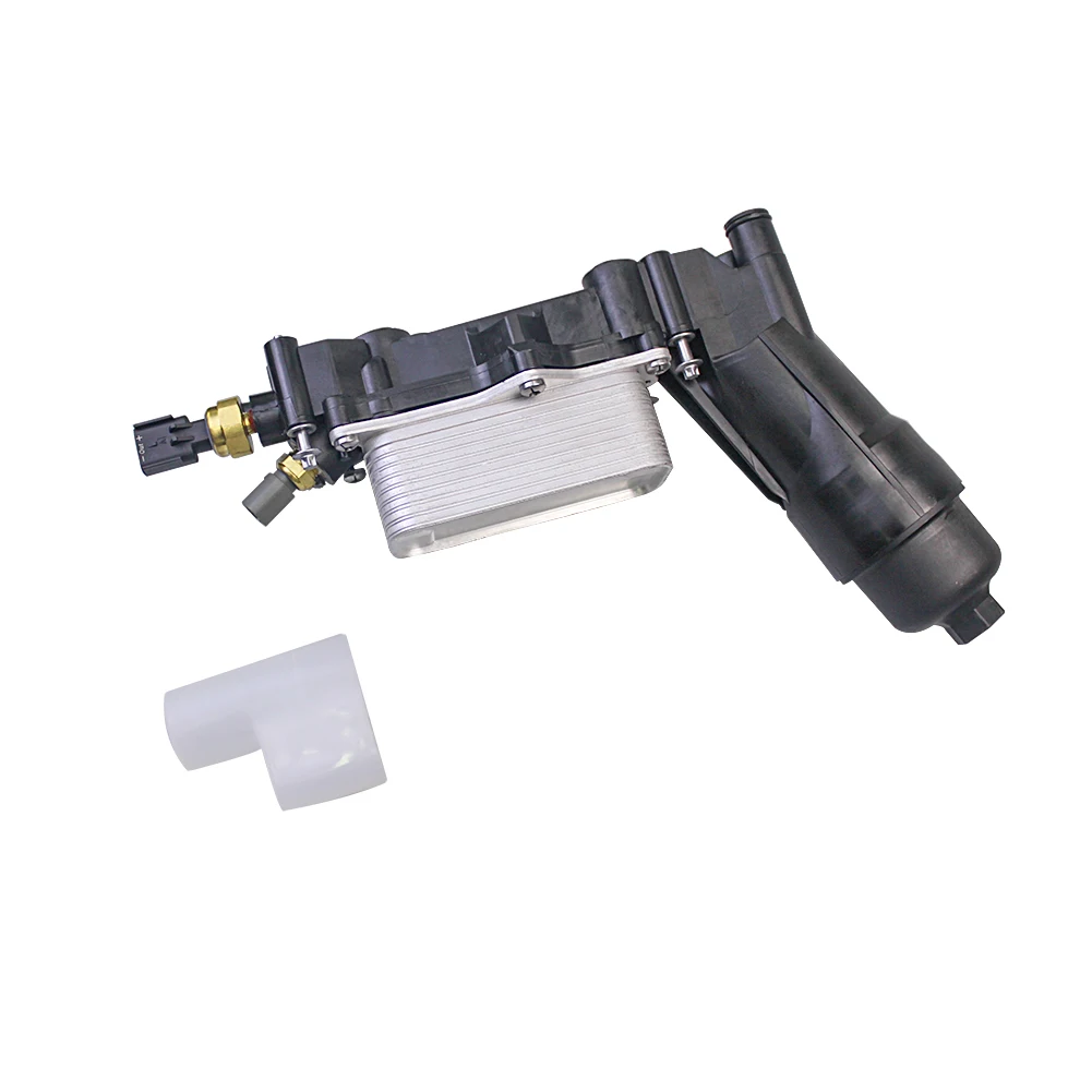 Oil Filter Adapter Housing 68105583AF for- Chrysler Dodge Jeep 3.6L- Includes O-Rings Pre-Installed