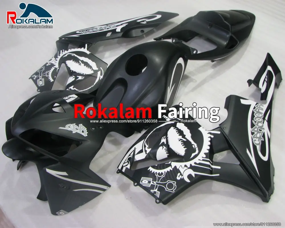 

Чехлы для мотоциклов Honda CBR600RR F5 2005 2006 CBR 600RR F 5 05 06, черные Обтекатели для мотоциклов (литьё под давлением)
