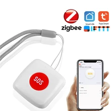 Bouton d'appel SOS intelligent, téléavertisseur sans fil, système d'alerte d'appel d'infirmière, bouton d'urgence pour la maison, les personnes âgées et les patients, vibreur