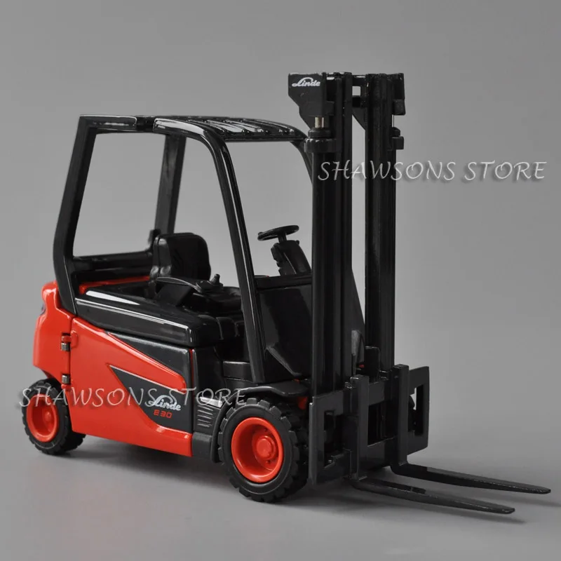 Linde 1/25 Counterbalanced Forklift Trucks E16 E25 E30 Alloy Vehicle Toys Model 