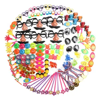 

150pcs/set Kids School Rewards Prizes Toys Giveaways Festive Birthday Party Favors Supplies Assorted Gift Pretend Play Q6PD