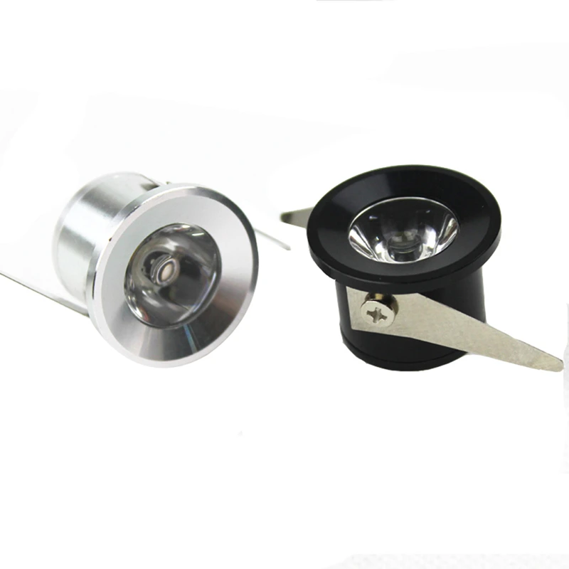 

SXZM 1W Mini LED New Spotlight Surface Mounted Jewelry lamp led cabinet light Bookcase Lights Led Spot Light