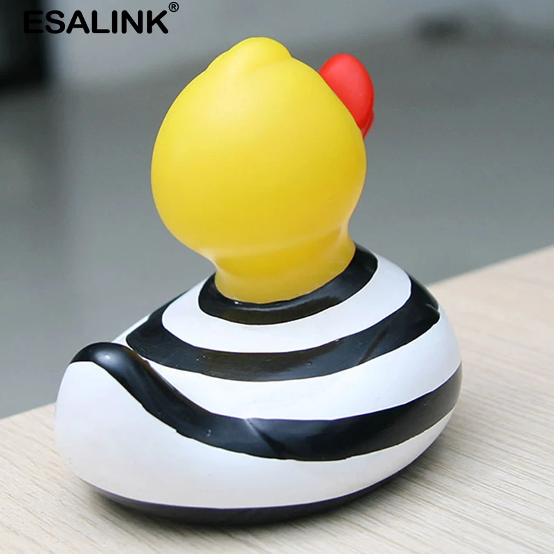 ESALINK 9 5 см детские игрушки для ванной ПВХ резиновые черно белые полосатые детей