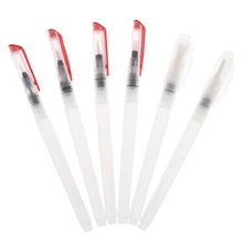 6 шт., товары для рукоделия, набор, водная краска, мягкая кисть, ручка, акварельная кисть, ручка, многоразовая, нейлоновая кисть, ручка для окрашивания