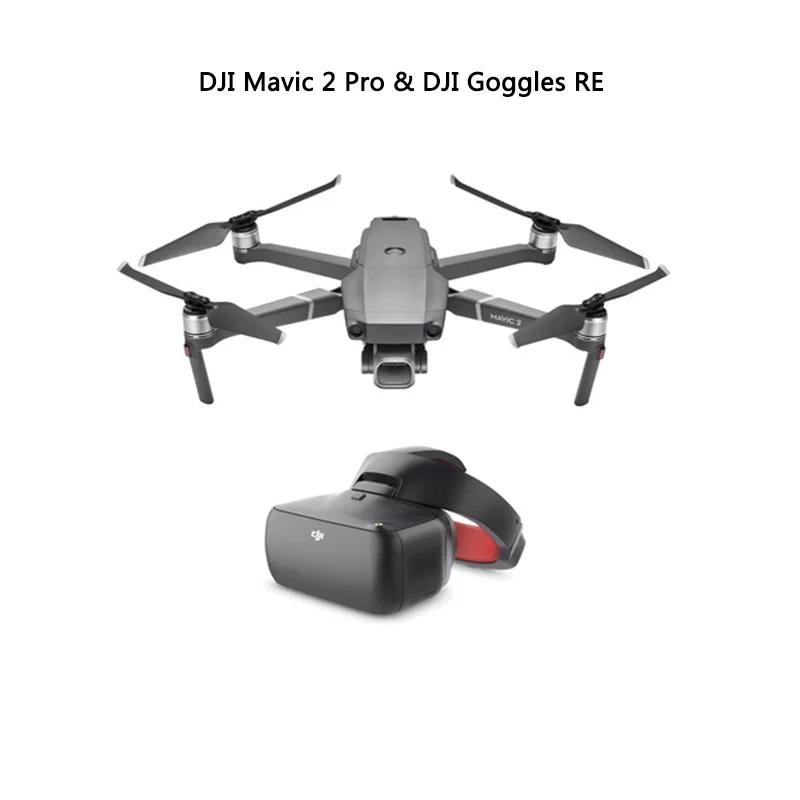 Pro Goggles RE DJI Mavic 2 Pro/Mavic 2 Zoom/Fly More Combo Drone RC Quadcopter бренд - Цвет: Pro Goggles RE
