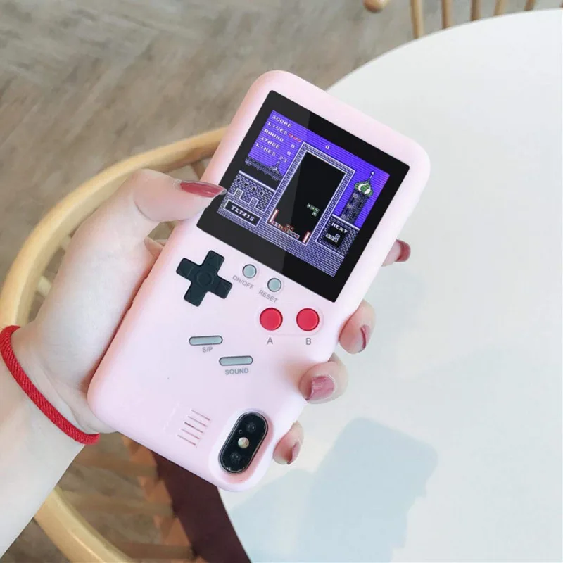 Чехол для телефона Gameboy 36 Ретро видеоигры цветной дисплей чехол для телефона аксессуары для IPhone