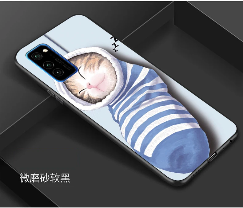 Чехол для huawei HONOR View 30 Honor V30 Pro, Мягкий ТПУ силиконовый Модный чехол для huawei Honor View 30 V30, задняя крышка для телефона
