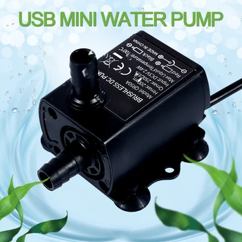 

Fountain Pump Mini Pump Durable Submersible Hmax 200cm 250L/H Miniature Landscape Rockery Fish Tank Water Pump Home Aquarium