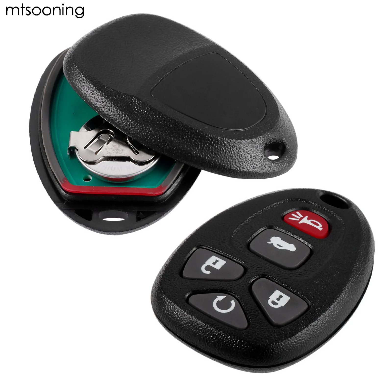 Mtsooning 2 шт пульт дистанционного ключа Fob корпус 5 кнопок OBGT04A для Buick Saturn Aura Sky Chevrolet