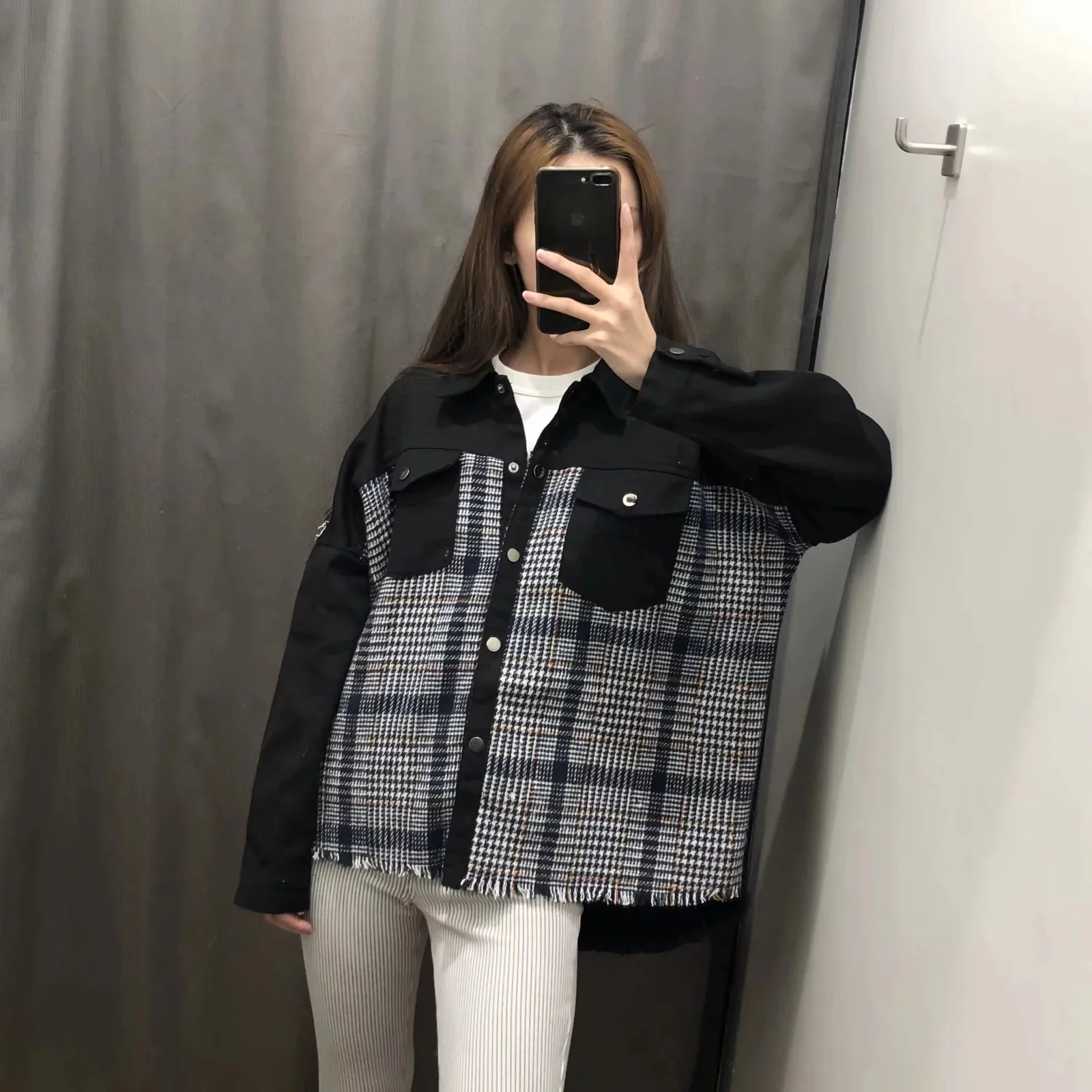 AliExpress EBay INS, стиль, Европа и Америка, женское платье, ковбойская куртка, модная куртка
