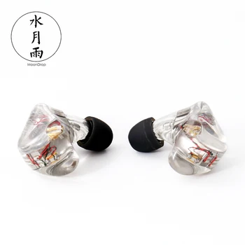 

Moondrop A8 8BA Knowles 8 BA Unit Driver (Single-sided) In-Ear Earphone IEM with Detachable Cable