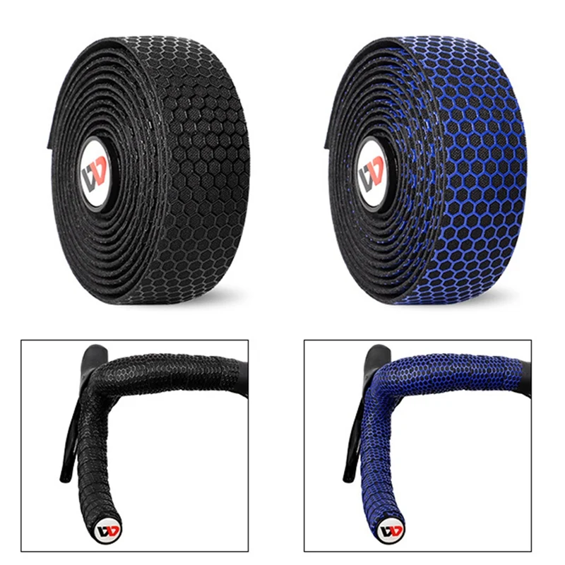

Bicycle Handlebar Tape Road Bike Silica Gel Tape Wrap Soft Anti-Slip Breathable Bike Handlebar Tape Cycling MTB Fixed Gear Belt