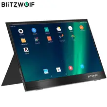 BlitzWolf BW-PCM2 moniteur d'ordinateur Portable 13.3 pouces FHD 1080P type-c écran d'affichage de jeu pour Smartphone ordinateur Portable Consoles de jeux