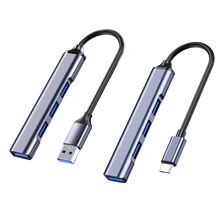 

USB HUB 3.0 Type-C 4 in 1 Multi Port High Speed Adapter Splitter OTG For Nintendo Switch PS3 4 Xbox Tablet PC Laptop Accessories