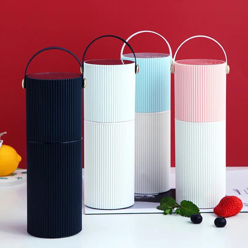 

320ml Bottle for Sports Cute Water Bottle for Girls Kawaii Portable Labyrinth Shape Glass Cup with Handle Thermos Camping Kettle