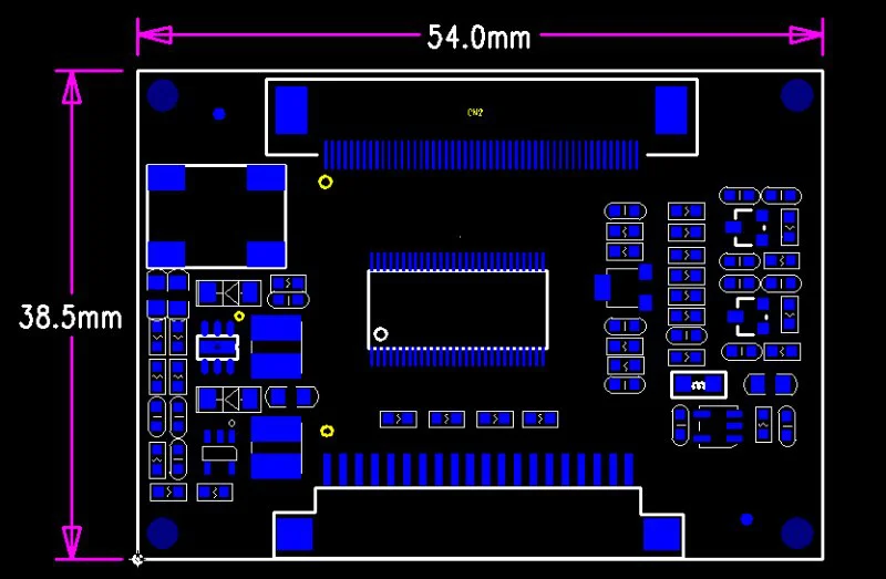 " lcd LVDS на 50pin адаптер 50pin 7" lcd Универсальный ttl на адаптер LVDS