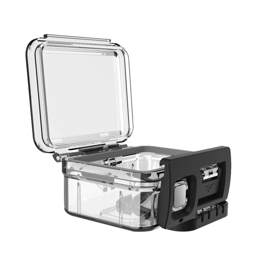 40 м водонепроницаемый чехол для GoPro Hero 8 камера подводный дайвинг полный чехол защитный чехол для GoPro Hero 8 аксессуары