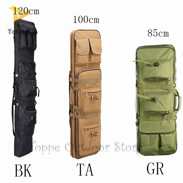 TOtrait 85/100/120cm Nylon Gun Bag Case Rifle Backpack for Sniper Airsoft Carbine Bags Shooting Portable Hunting Accessories