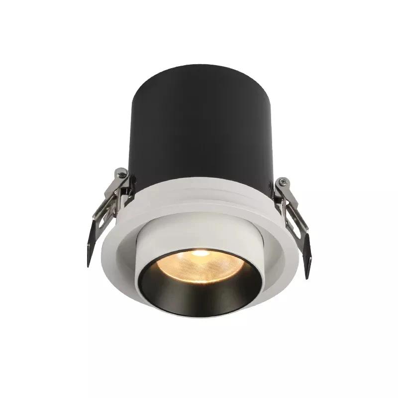 Aisilan 원형 확장형 회전 LED 변압기, 오목한 스포트라이트, COB AC90-260V