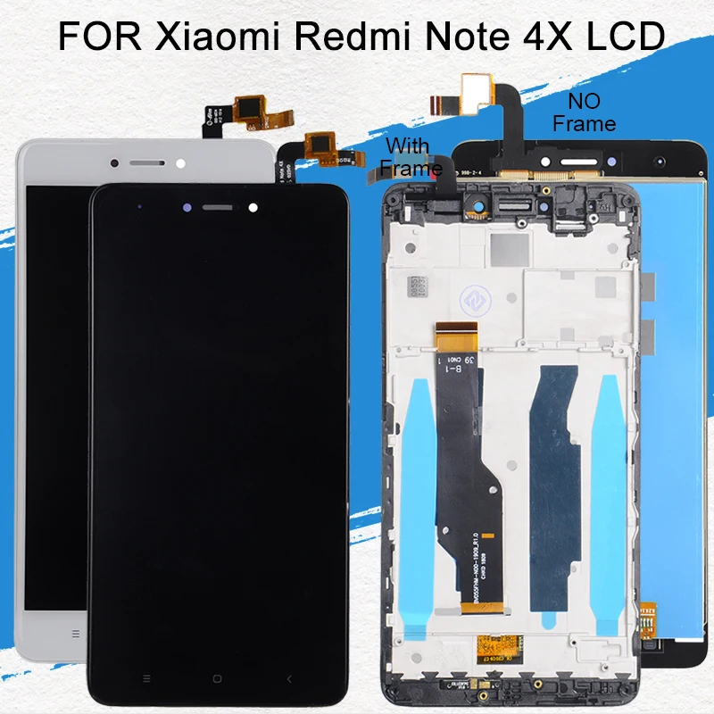Dinamico Snapdragon 625 для Xiaomi Redmi Note 4X LCD сенсорный экран дигитайзер сборка Global 4 дисплей с