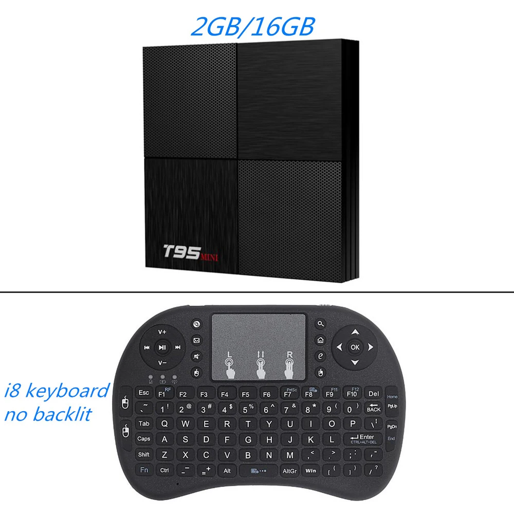 T95 Mini i8 Keyboard T95 Мини Android 9,0 ТВ приставка Allwinner H6 четырехъядерный Смарт 6K USB 3,0 телеприставка 2 Гб Ram 16 Гб Rom 2,4G Wifi медиаплеер T95Mini - Цвет: T95 Mini i8 Keyboard
