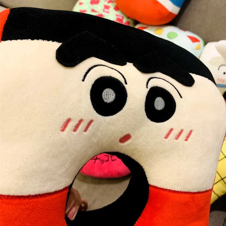 Мультяшный карандаш Shin-chan 35 см мягкие набивные плюшевые игрушки Игрушка ворс Подушка День рождения Рождественский подарок#2647