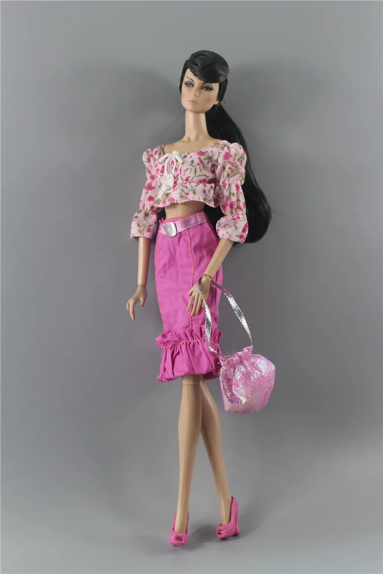 Новые стили одежды куклы игрушки платье юбки брюки для fr BB 1:6 куклы A172