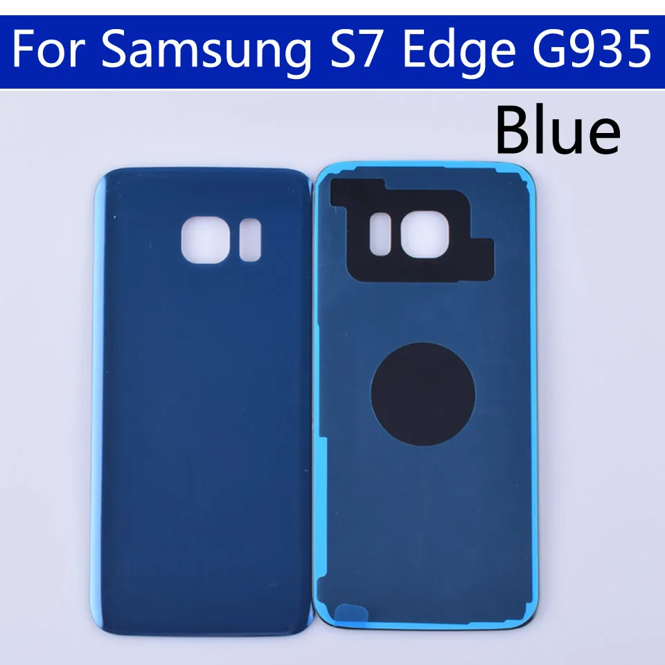 10 шт./партия S7Edge задняя крышка батарейного отсека для samsung Galaxy S7 Edge G935 G935F SM-G935F G935FD G935A задняя крышка батарейного отсека